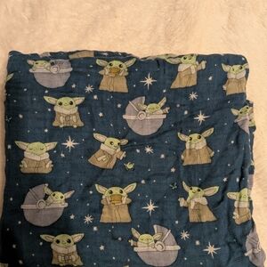 Blue Baby Yoda Blanket